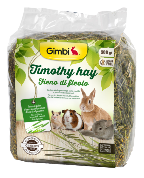 Gimbi Timothy Hay - Сено с тимотейка за гризачи - 500 гр.