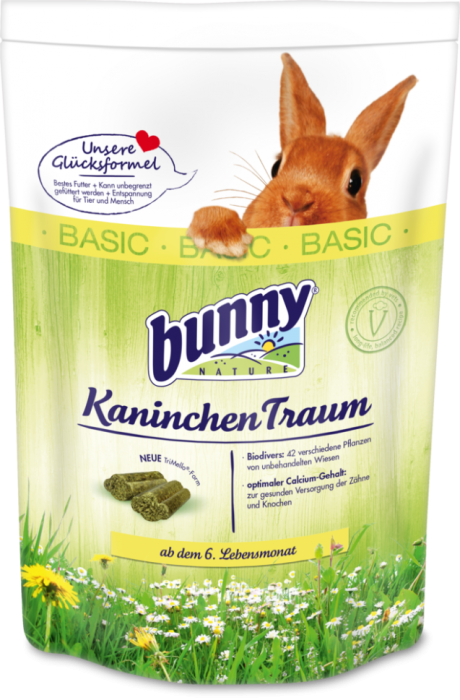 Bunny Nature - Храна за зайчета след 6-ия месец 750 гр.