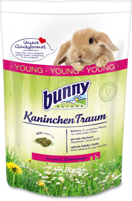 Bunny Nature - Храна за зайчета до 6-ия месец 25 кг.