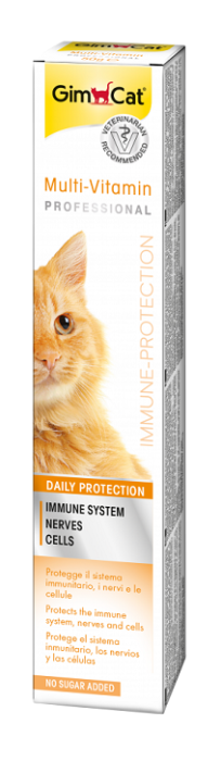 GimCat Multi-Vitamin Professional - Immune Protection - Мултивитаминна паста - имунна защита 100 гр.