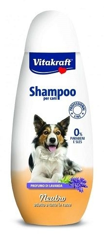 Vitakraft Неутрален Шампоан за кучета с аромат на лавандула  - Професионална линия! 250 ml