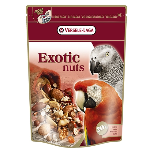 Versele - laga - Exotic Nut – Храна за големи папагали с ядки 750 гр.