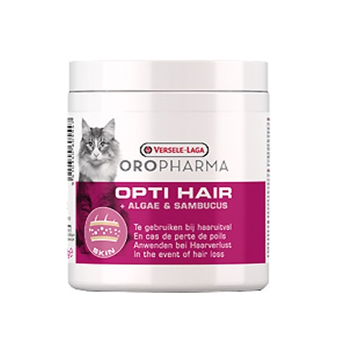  Versele Laga - Oropharma Opti Hair Cat - Хранителни добавки за здрава кожа и лъскавина на козината 130 гр.