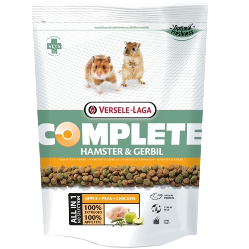  Versele - Laga - Complete Hamster & Gerbil - Пълноценна екструдирана храна за хамстери  и джербили 500 гр.