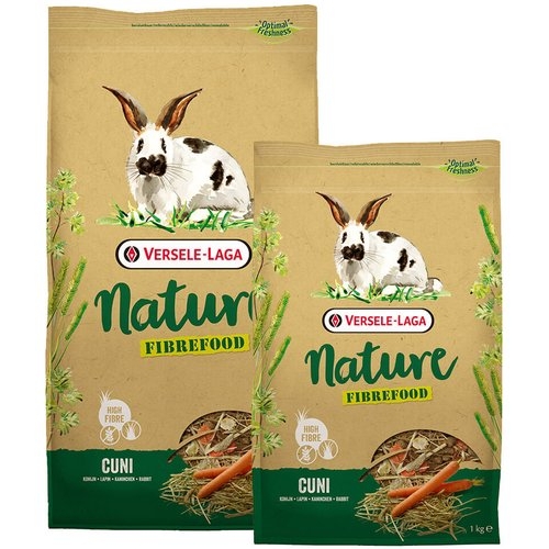 Versele laga - CUNI NATURE FIBREFOOD - Пълноценна храна за капризни зайци, живеещи на закрито. 2,75 кг. 