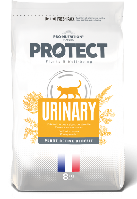 Pro Nutrition Flatazor Protect Urinary - Пълноценна диетична храна за котки с уринарни проблеми 8 кг 