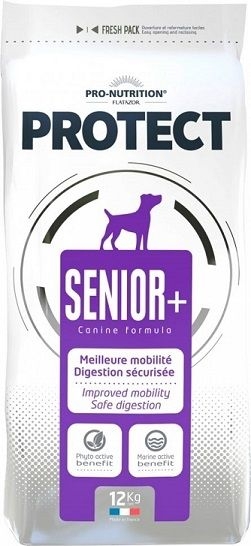 Pro-Nutrition Flatazor Protect Senior+ - Пълноценна храна за кучета в напреднала възраст 12 кг
