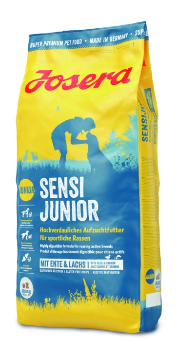 Josera Sensi Junior с патица и сьомга, 15 кг.