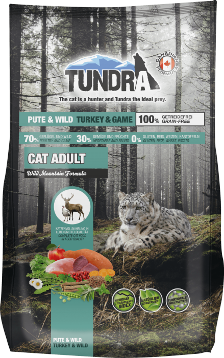 TUNDRA CAT TURKEY & GAME Grain Free - 272 гр.