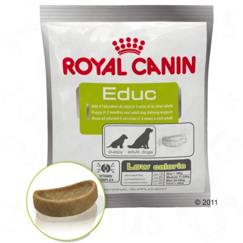 Royal Canin - Educ, диетично лакомство за тренировка. Подходящо и за малки 50 гр.