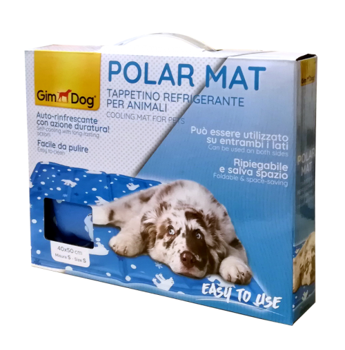 GimDog POLAR MAT - Охлаждаща постелка за домашен любимец - S 40x50 cm 