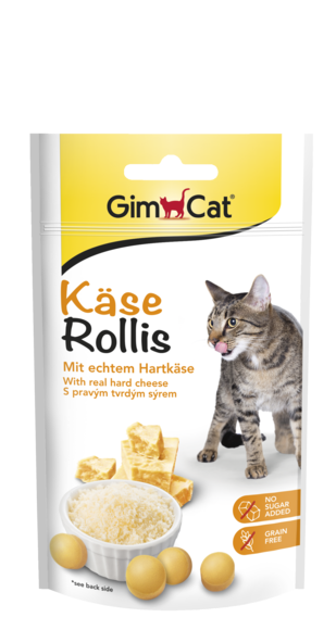 GimCat Cheezies - Витамини за котки, таблетки с пармезан