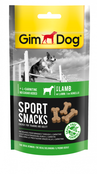 GimDog Sport Snacks - агнешко