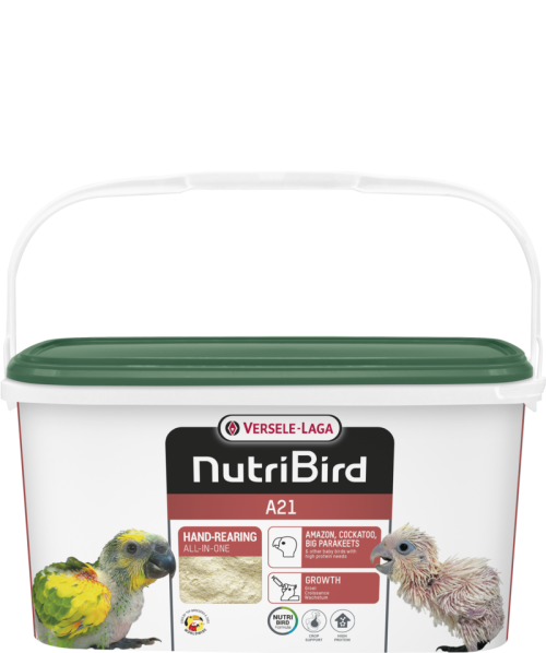 Versele - laga - Nutribird A21 for baby birds - за ръчно хранене на растящи птици 3 кг.