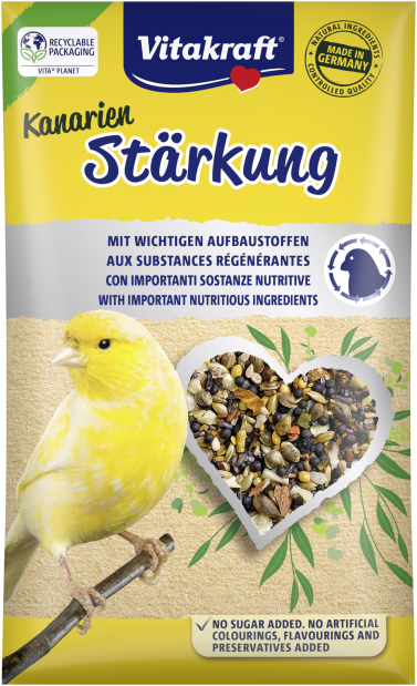 Vitakraft Perlen - Витаминозни перли за общо укрепване за канарчета 30гр.