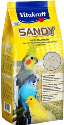 Vitakraft Sandy - Пясък за птици високоминерализиран, трикомпонентен 2,573 кг.