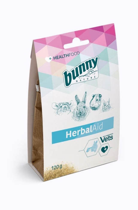 Bunny Nature HEALTHFOOD HerbalAid - Асистирано хранене при липса на апетит, след операции, при невъзможност за самостоятелен прием на храна, 120 гр.