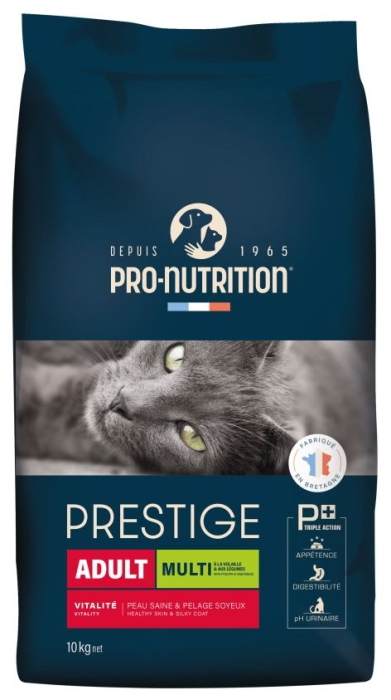 Pro-Nutrition Prestige Adult Multi с птиче и зеленчуци - 10 кг.