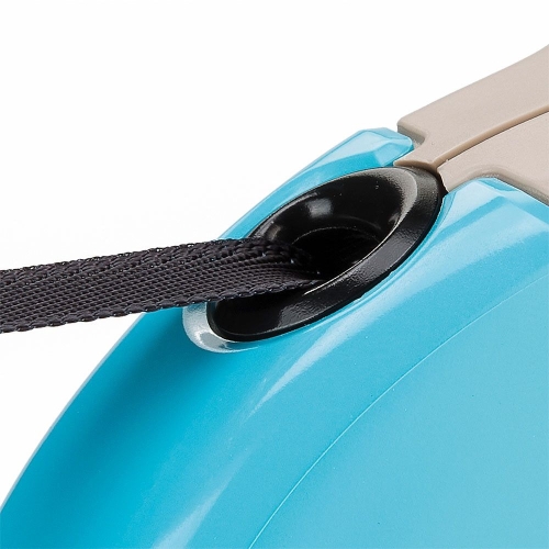 Ferplast Amigo Tape Mini BEIGE-BLUE - Автоматичен повод с лента, 3 м / max 12 кг.