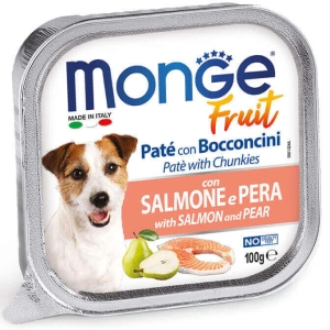 Monge Fruit Pate Adult Salmon and Pear - пастет