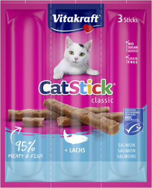 Vitakraft Cat Stick саламена пръчица за котки - със сьомга