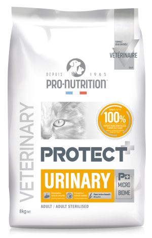 Pro-Nutrition Protect Urinary - Пълноценна диетична храна за котки с уринарни проблеми, 8 кг.